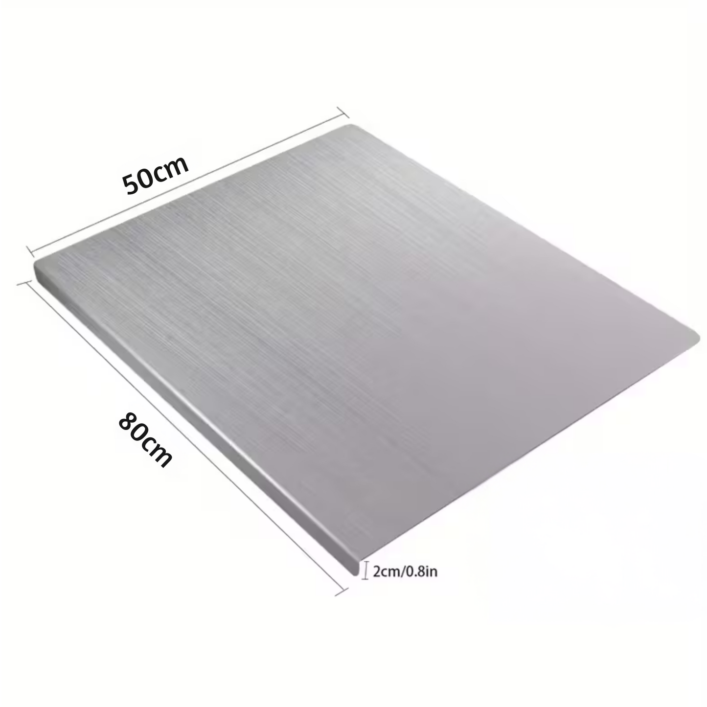 CHOPPIE™ Stainless Steel Large Prep Board